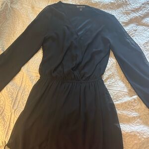 Long Sleeve Black Romper